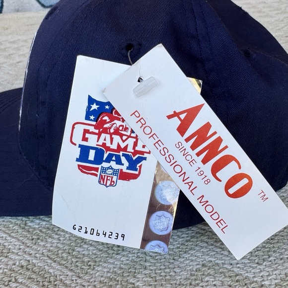 NWT Vintage Annco NFL Super Bowl XXXIII 1999 Miami Snapback Hat Broncos Falcons - Picture 2 of 9